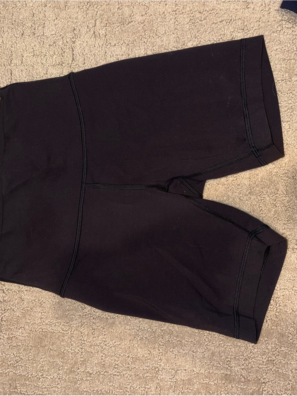 lululemon athletica Black High-Rise Bike Shorts